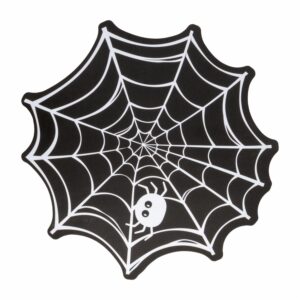 Individual Plástico Halloween Telaraña KIKEMAR 40 X 40 Cm