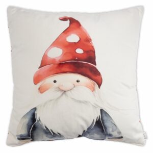 Cojín Navideño Vintage Gnomo KIKEMAR