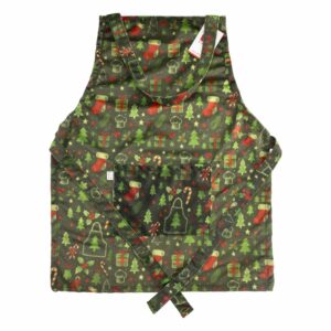 Delantal Diseño Pattern Navidad KIKEMAR 1 Pieza