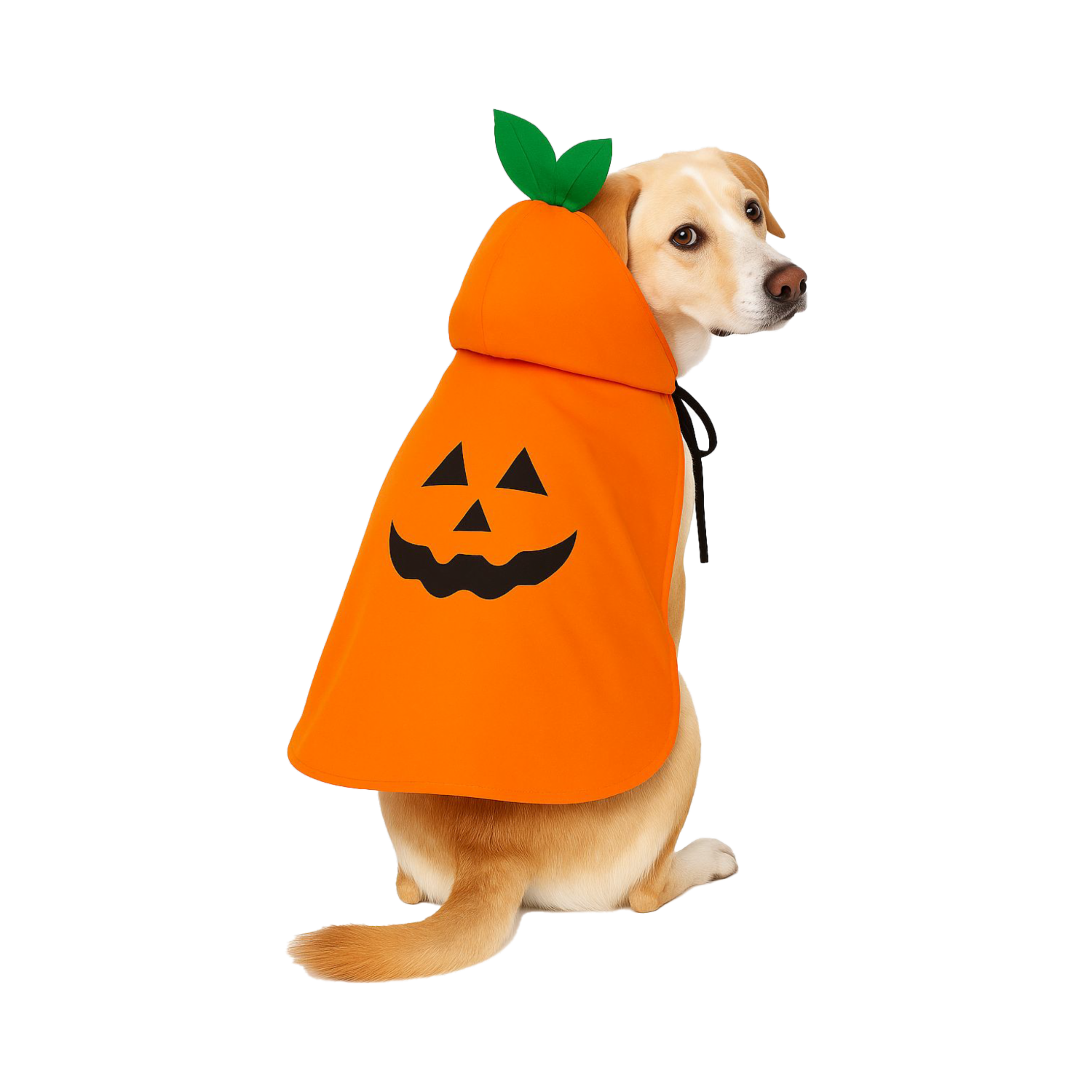 Capa Para Mascota Diseño Calabaza Halloween NENUU Talla Extra Grande - Imagen 2