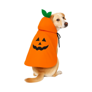 Capa Para Mascota Diseño Calabaza Halloween NENUU Talla Extra Grande
