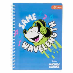Cuaderno Universitario A Cuadros Diseño Mickey DISNEY 100 Hojas