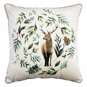 Cojín Navideño Woodland Reno KÁLIDO 45X45 Cm