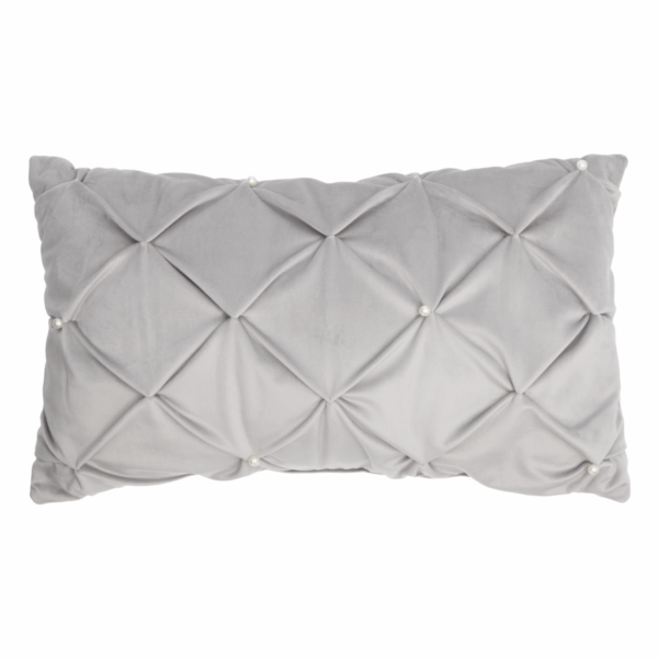 Cojín Navideño Glamorous Drapeado Perlas KÁLIDO 50x50 Cm - Imagen 2