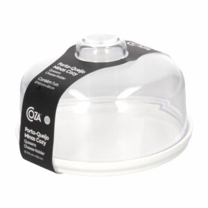 Quesera Plástica Cozy Blanco COZA 14.5 Cm