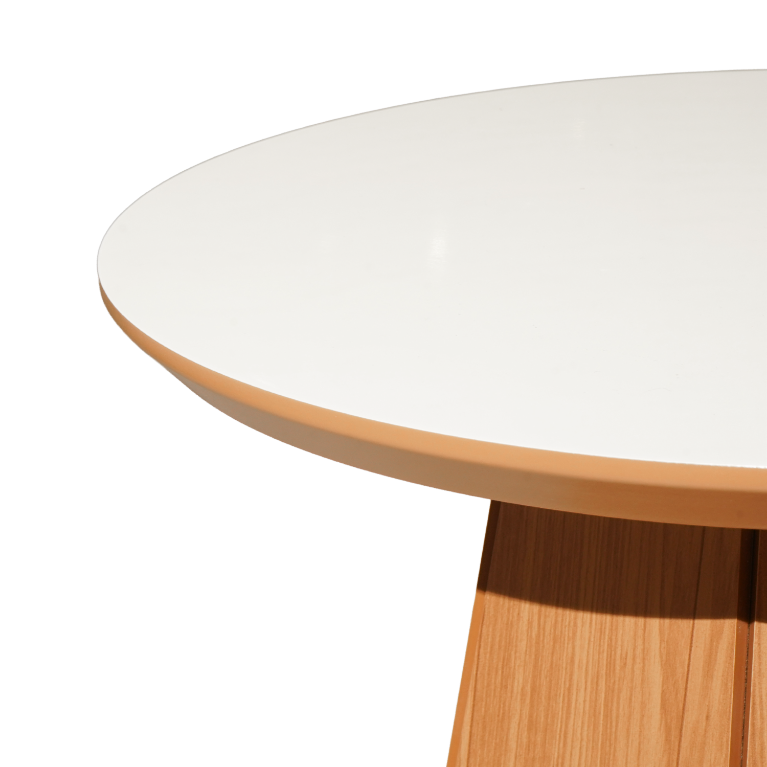 Mesa Lateral Modelo Tb606 Wj Color Off White DALLA COSTA Mdf - Imagen 2