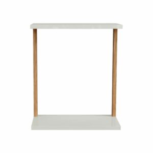 Mesa Lateral Modelo F36 Wj Color Off White Y Freijo DALLA COSTA Mdf