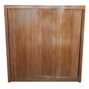 Ropero Maringa Jatoba 3 Puertas Corredizas ANDIRA MDF