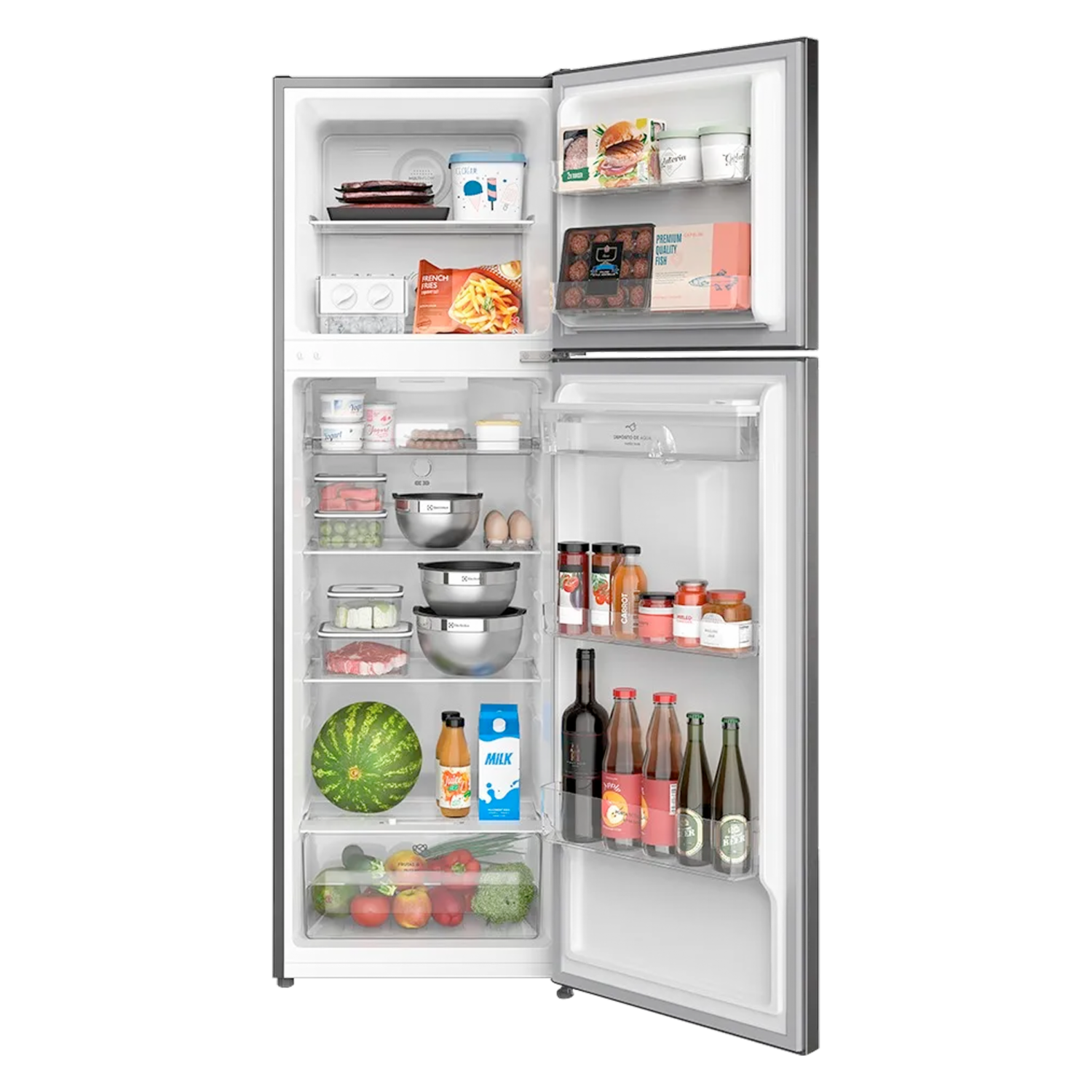 Refrigerador No Frost Top Mount Inverter ELECTROLUX 251 Litros - Imagen 3
