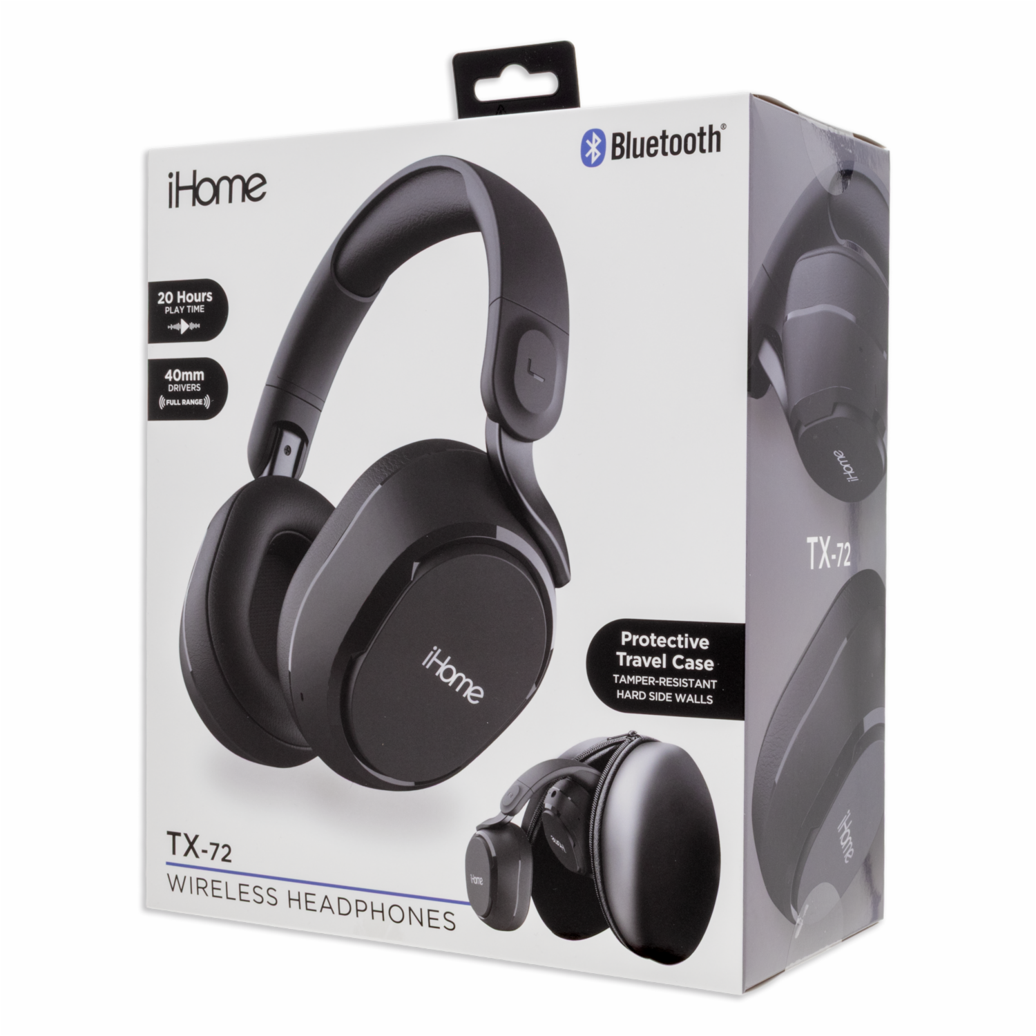 Audífonos Headphones TX-72 Negro IHOME - Imagen 6