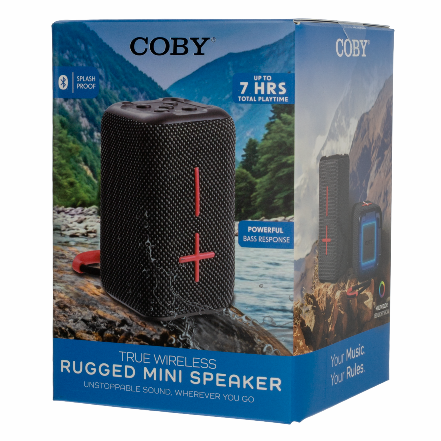 Parlante Resistente Portátil Mini COBY Inalámbrico - Imagen 10