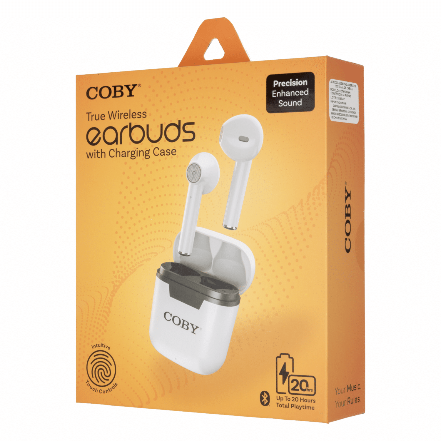Audífonos Earbuds Con Estuche De Carga COBY Inalámbrico - Imagen 8