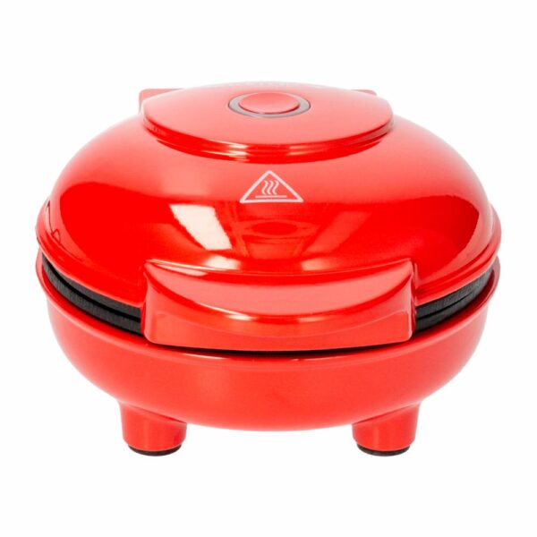 Waflera Electrica Personal Color Rojo De 10 Cm Modelo:HH-09125016R HOLSTEIN 350 Watts - Imagen 2