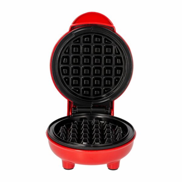 Waflera Electrica Personal Color Rojo De 10 Cm Modelo:HH-09125016R HOLSTEIN 350 Watts - Imagen 3
