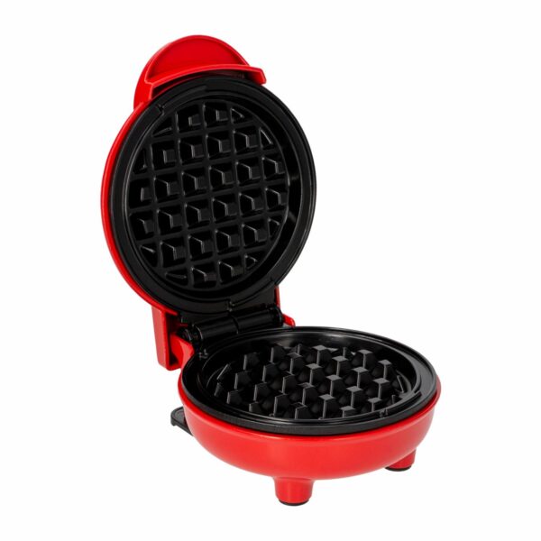 Waflera Electrica Personal Color Rojo De 10 Cm Modelo:HH-09125016R HOLSTEIN 350 Watts - Imagen 4