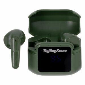Audífonos Earbuds Con Estuche De Carga Inteligente Barracuda Verde ROLLING STONE