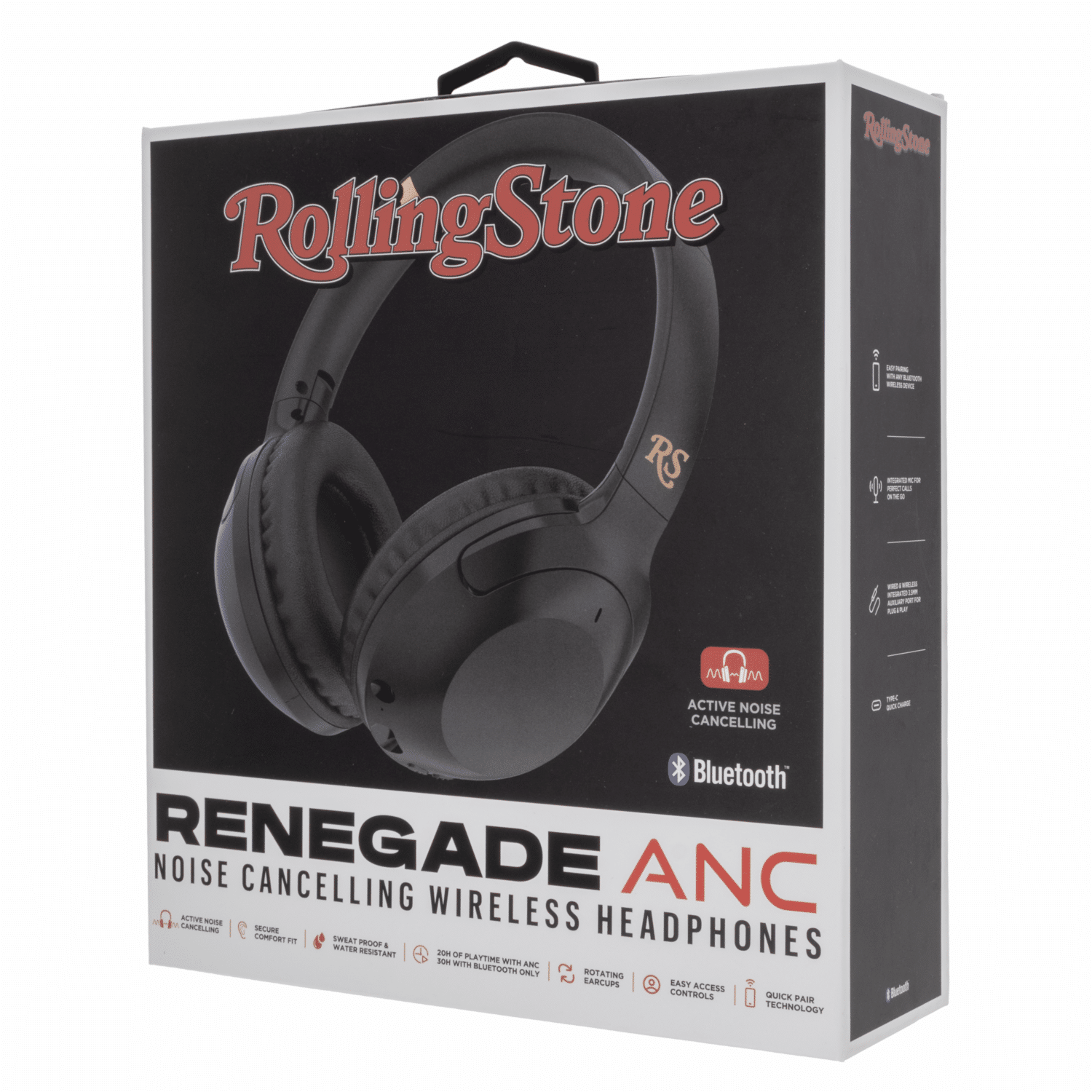 Audífonos Headphones Renegade Anc Negro ROLLING STONE