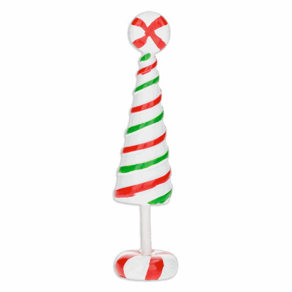 Mini Árbol Navideño De Cerámica IMPORTADORA CUMPLEAÑOS 13.5 Cm - Imagen 2