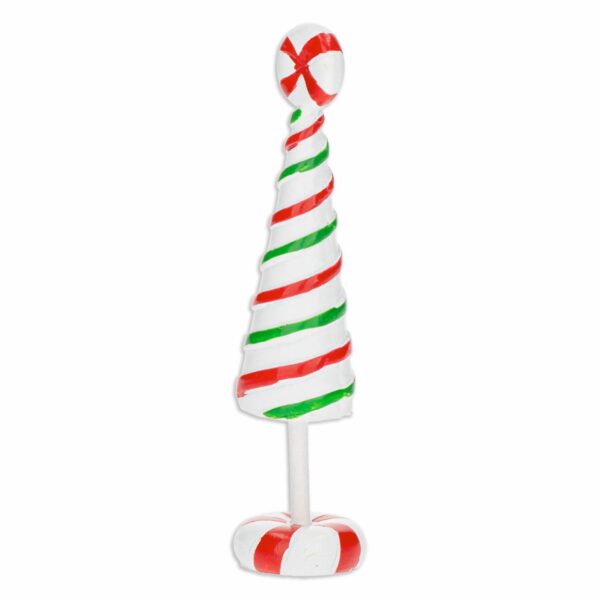Mini Árbol Navideño De Cerámica IMPORTADORA CUMPLEAÑOS 13.5 Cm - Imagen 3