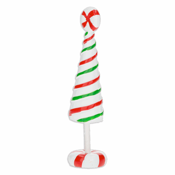 Mini Árbol Navideño De Cerámica IMPORTADORA CUMPLEAÑOS 13.5 Cm - Imagen 4