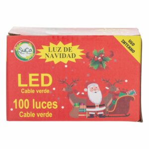 Luces Navideñas Led Multicolor IMPORTADORA CUMPLEAÑOS 100 Luces