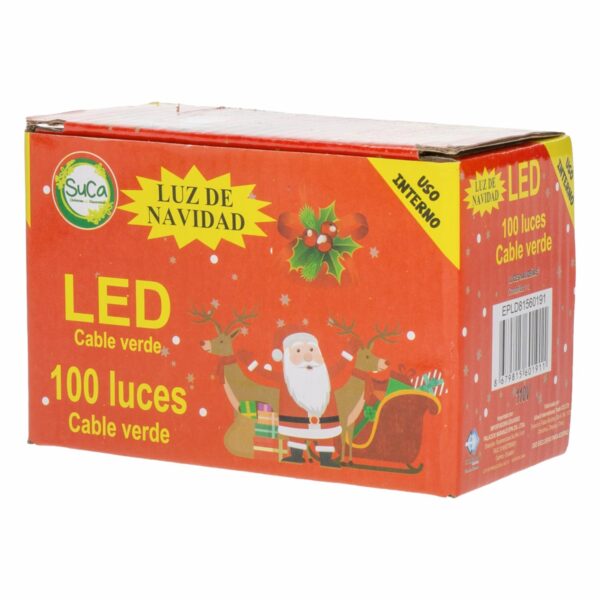 Luces Navideñas Led Cálida IMPORTADORA CUMPLEAÑOS 100 Luces - Imagen 3