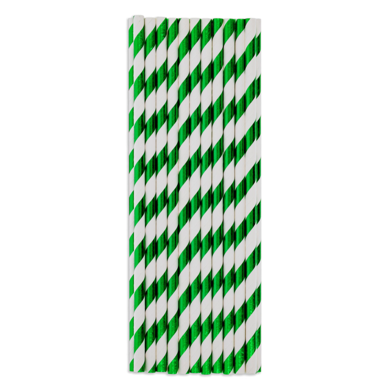 Sorbetes Desechables De Papel Líneas Verdes IMPORTADORA CUMPLEAÑOS X 25 Uds - Imagen 2