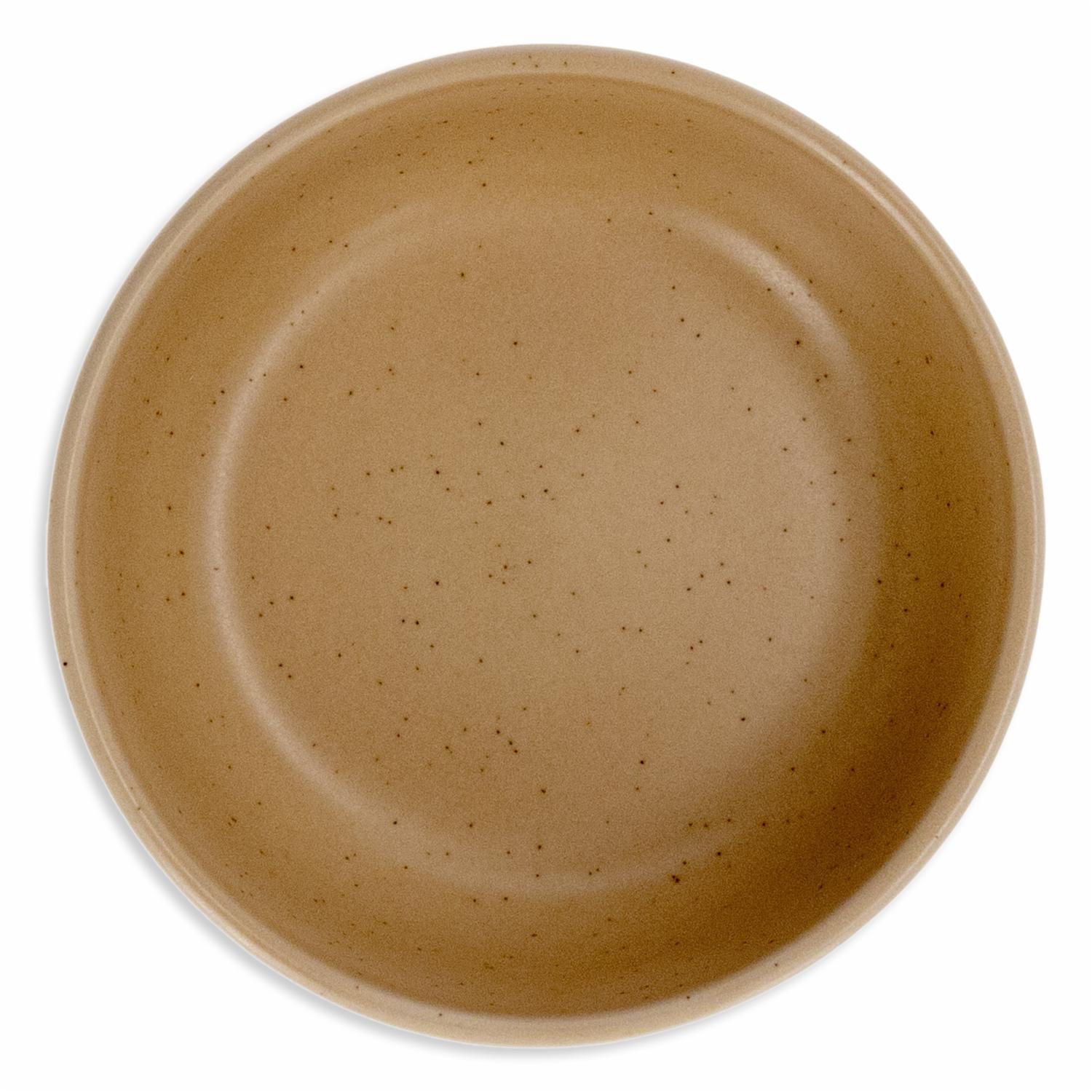 Bowl De Servicio Beige Filo Café FREE HOME Pequeño - Imagen 2