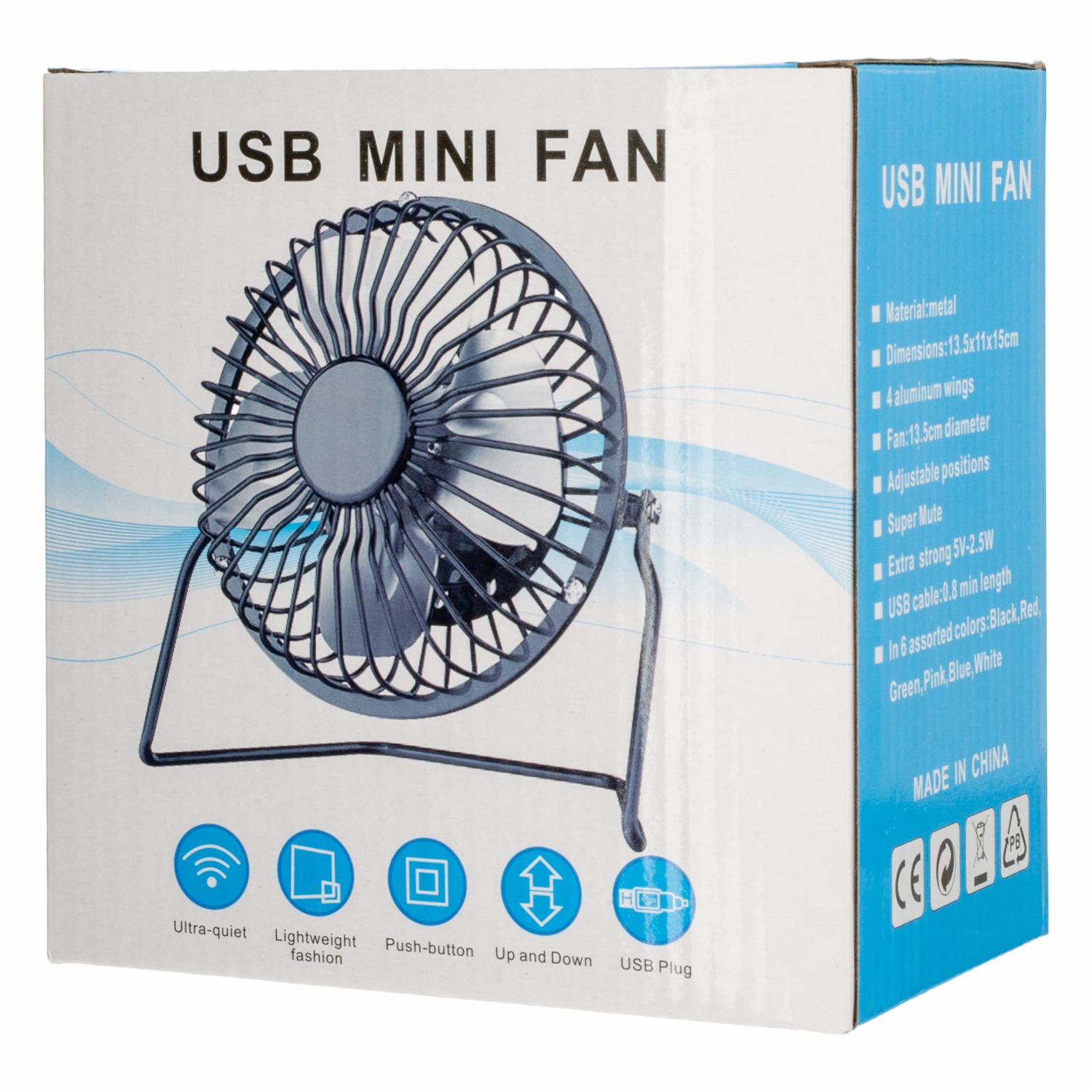 Ventilador Mini CHAN RUN DIAN Usb - Imagen 5