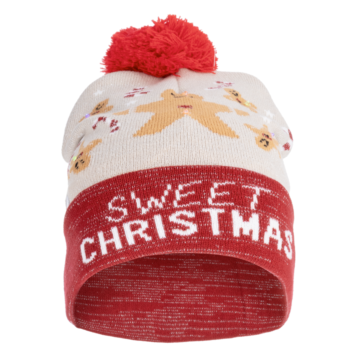 Gorro Navidad Luces Galleta JIA TONG - Imagen 3