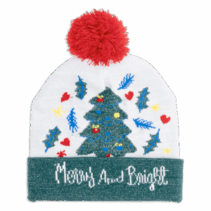 Gorro Navidad Luces Árbol JIA TONG