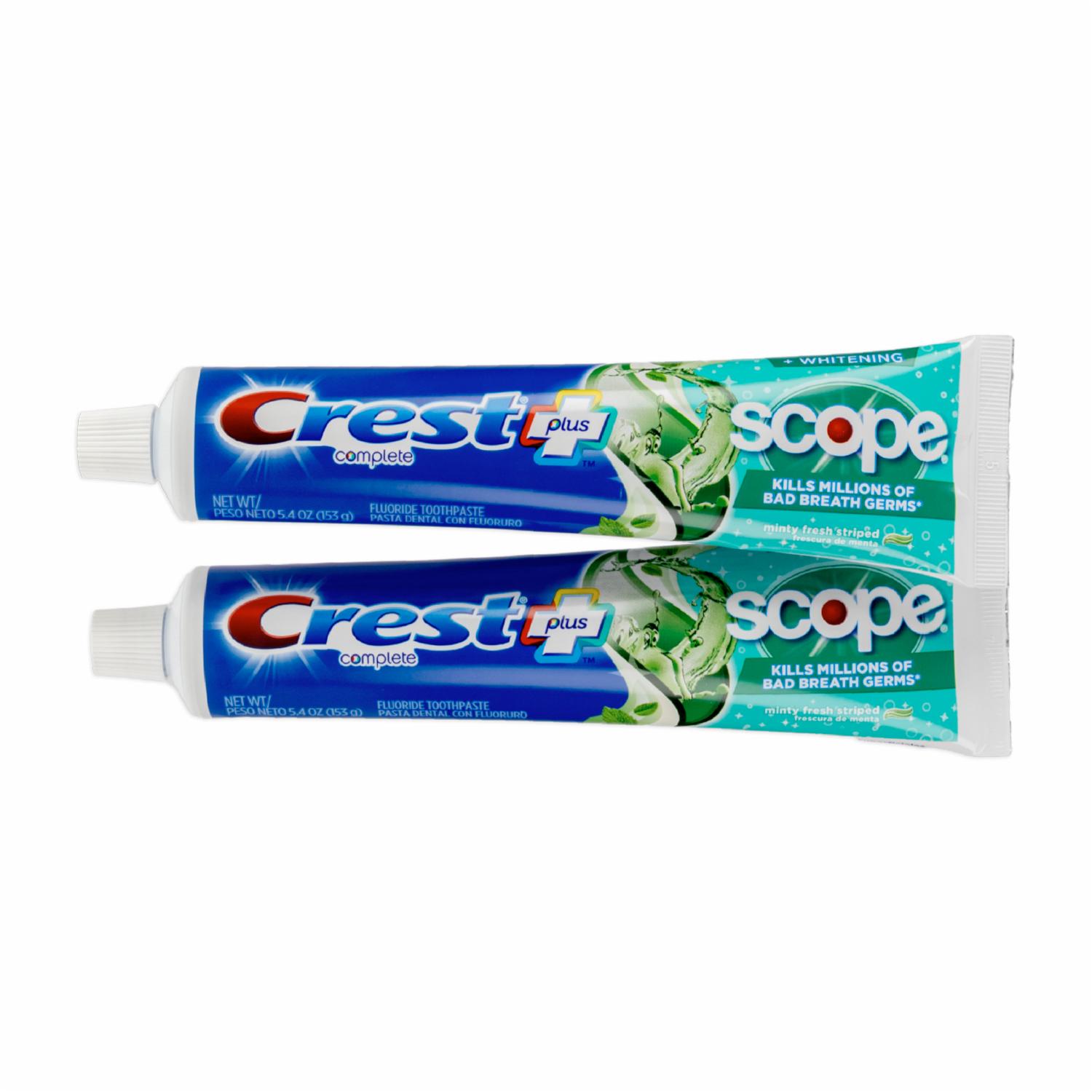 Crema Dental Complete Scope Minty Fresh CREST 306 G - Imagen 2