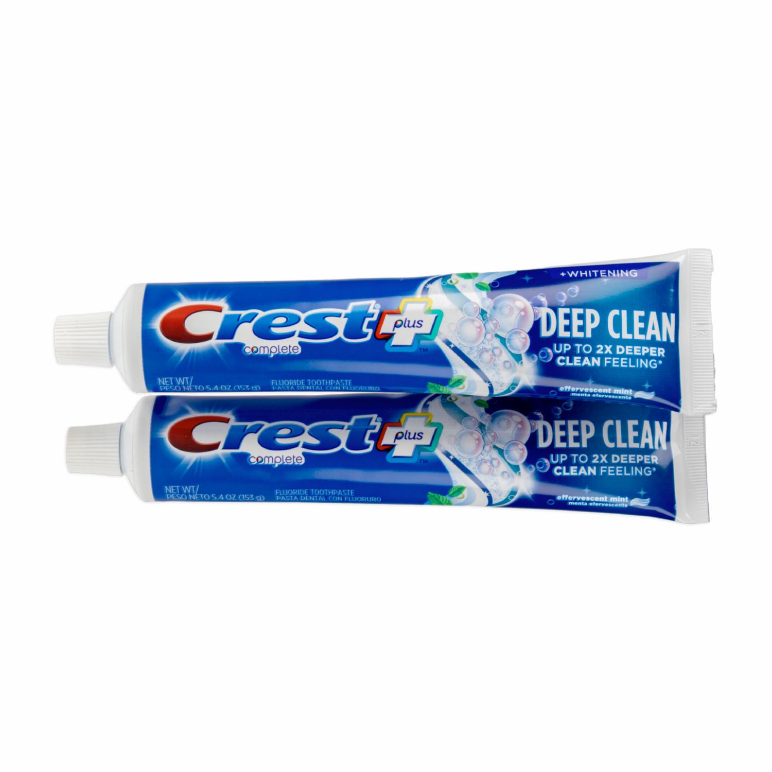 Crema Dental Complete Plus Whitening CREST 306 G - Imagen 2