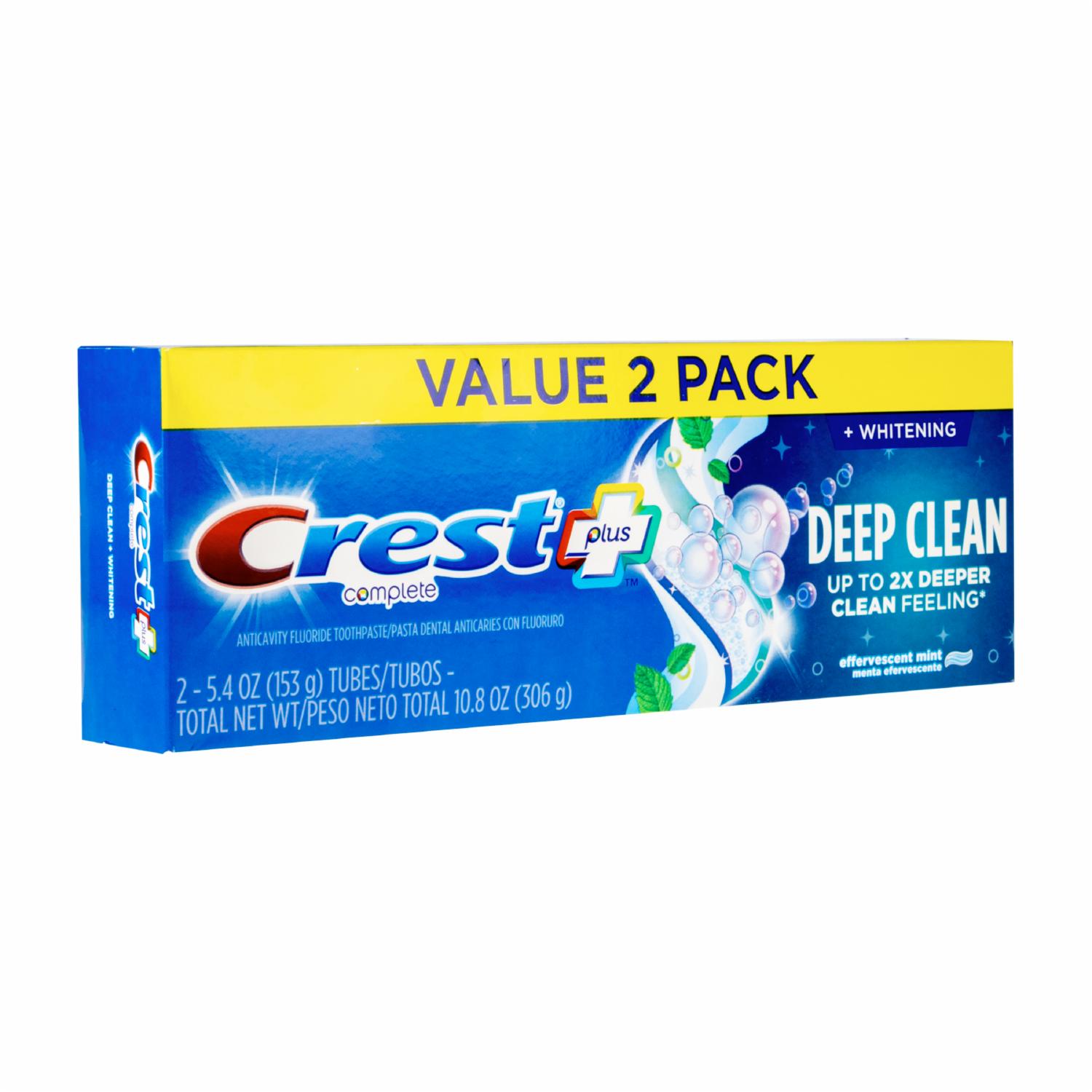 Crema Dental Complete Plus Whitening CREST 306 G - Imagen 3