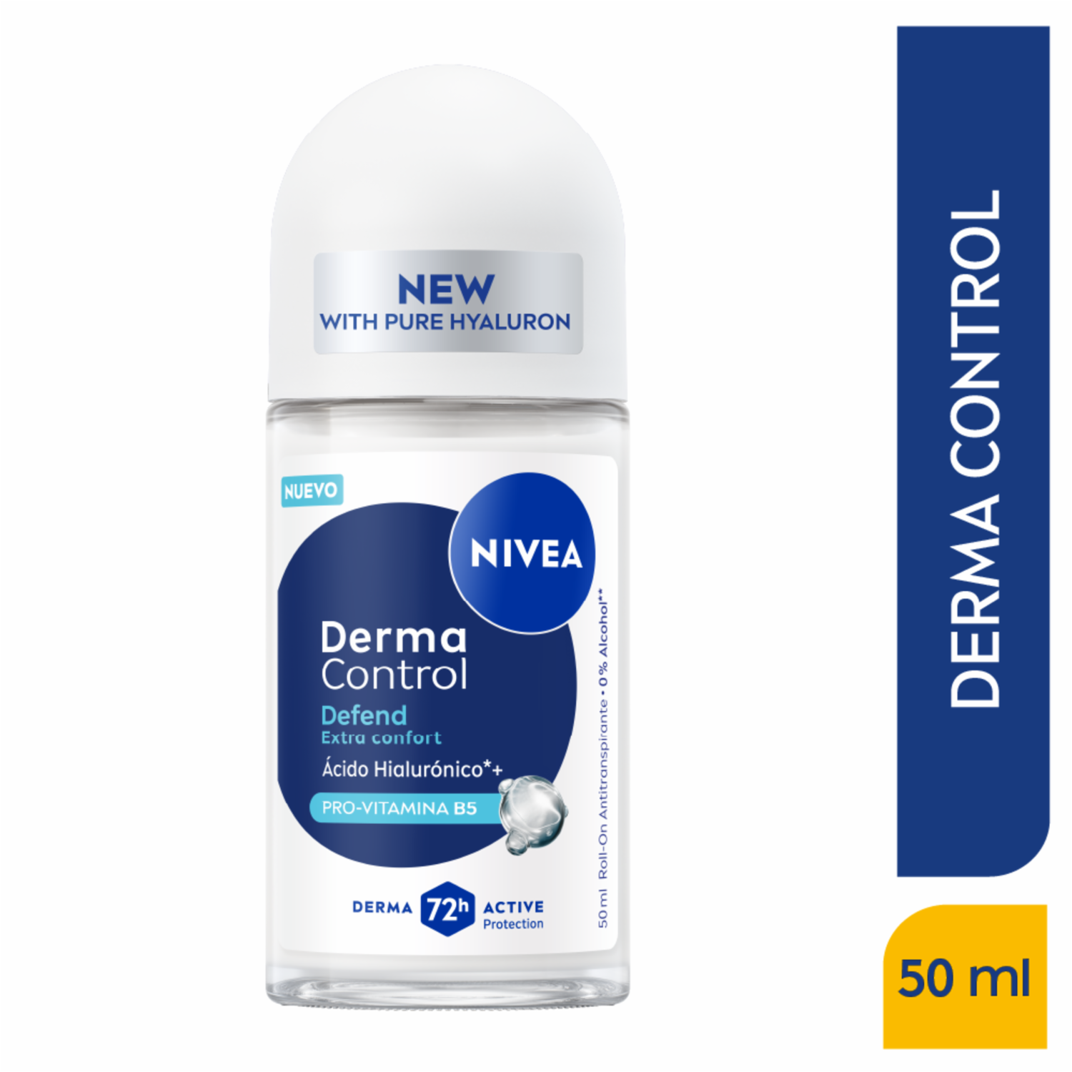 Desodorante Roll-On Derma Control Vitamin B5 NIVEA 50 Ml - Imagen 2