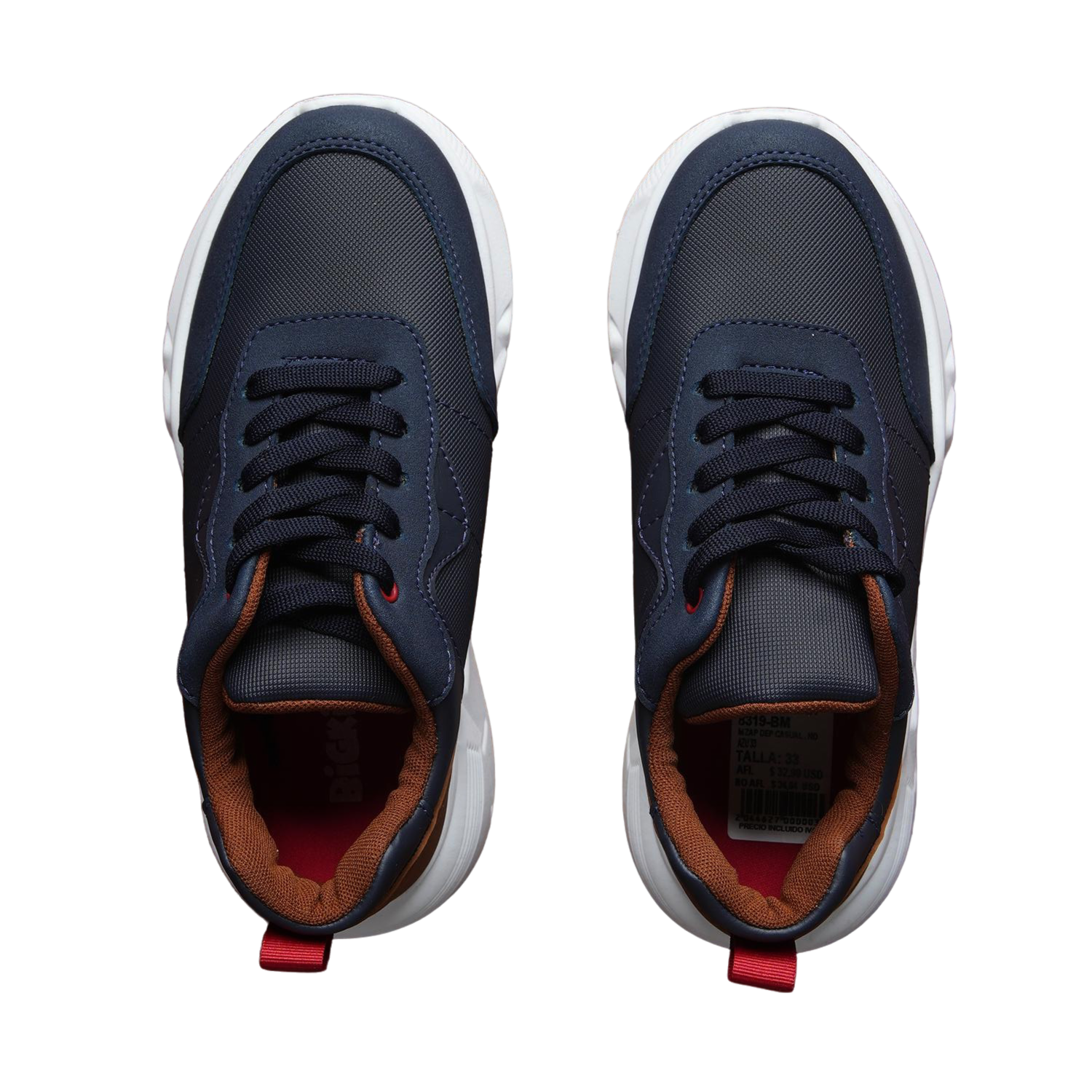 Zapato Deportivo Casual BIGKIDS Talla 33 - Imagen 2