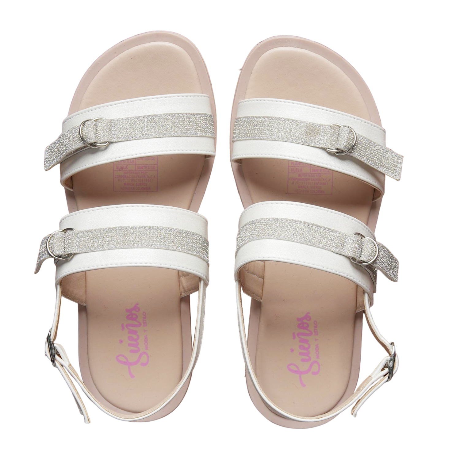 Sandalias Tiras Con Cinta Correa SUEÑOS Y MODA - Imagen 2