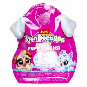 Peluche Puppycorn RAINBOCORNS Incluye 5 Sorpresas