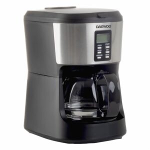 Cafetera Eléctrica 2 En 1 Café Y Moler Modelo DCM-1880N DAEWOO 6 Tazas