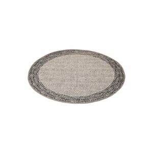 Alfombra De Área Redonda Marco Circular Beige Esprit BALTA 120 x
