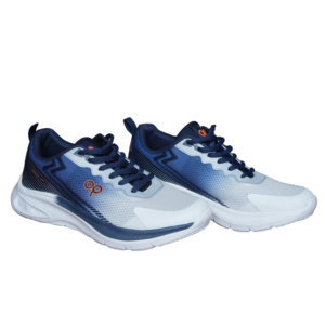 Zapatos Deportivos Cordones Azul Combinado OP