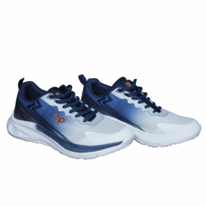 Zapatos Deportivos Cordones Azul Combinado OP