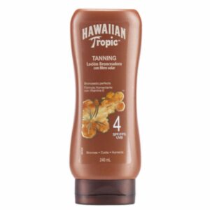 Loción Loción Bronceadora Factor De Protección Solar 4 HAWAIIAN TROPIC 240 Ml