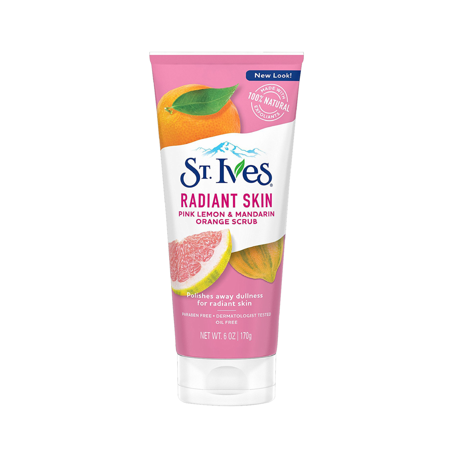 Exfoliante Facial Limón Rosado Y Naranja Mandarina ST. IVES 170 G - Imagen 2
