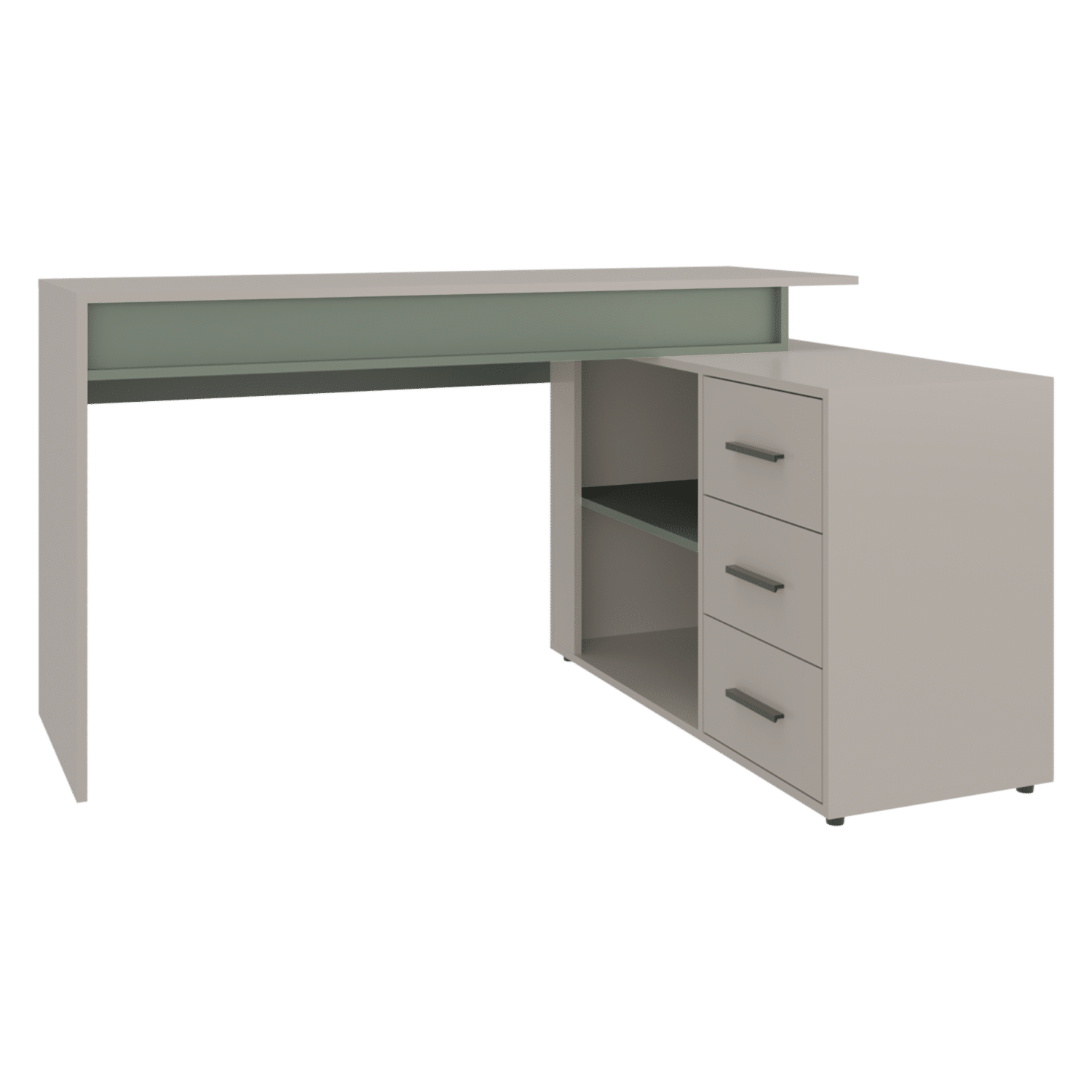 Escritorio Upton Capri Agave RTA MDF - Imagen 4