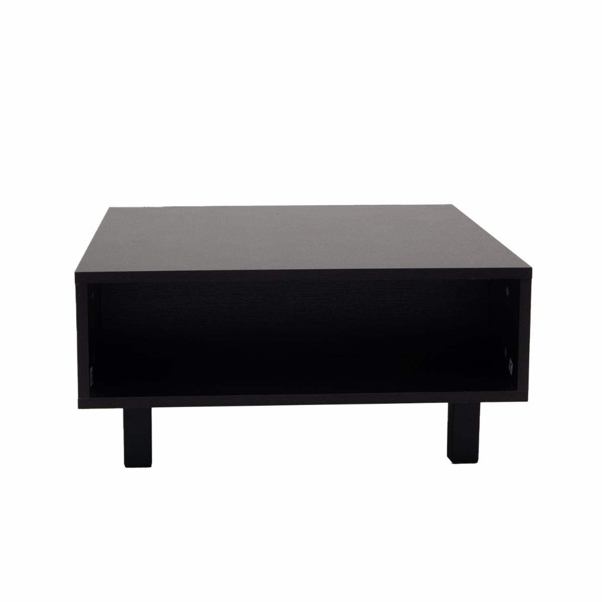 Mesa De Centro Kaia Duna Con Wengue RTA MDF y Metal