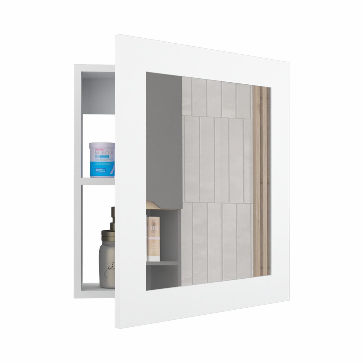 Gabinete De Baño Labelle Miel RTA MDP y Espejo