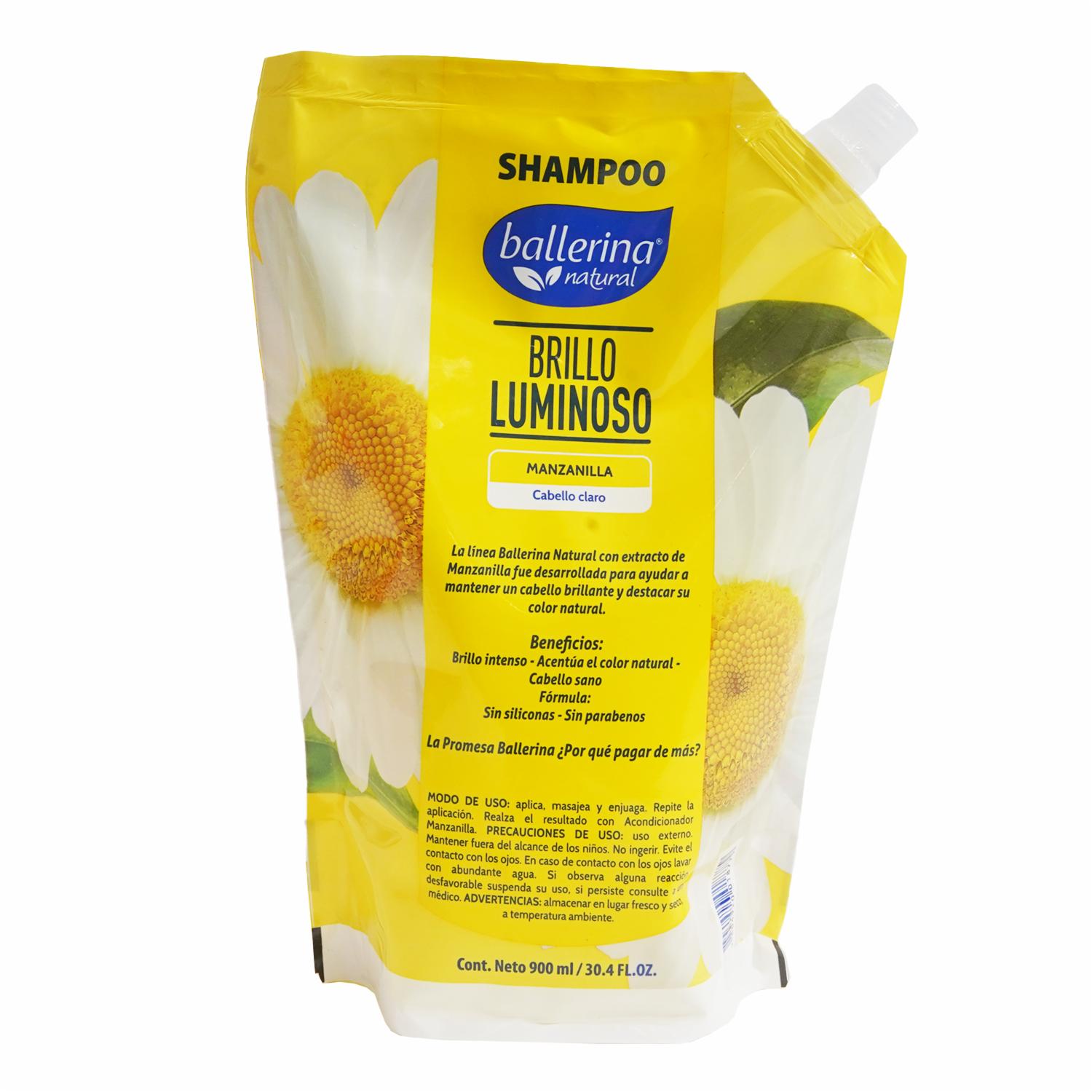 Shampoo Manzanilla BALLERINA 900 ML - Imagen 2