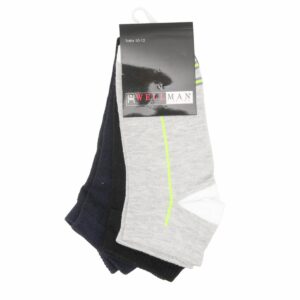 Medias Tobilleras Pack X 3 WELLMAN Talla 10-12