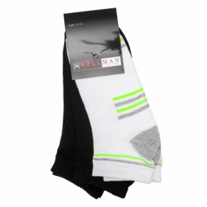 Medias Tobilleras Pack X 3 WELLMAN Talla 10-12